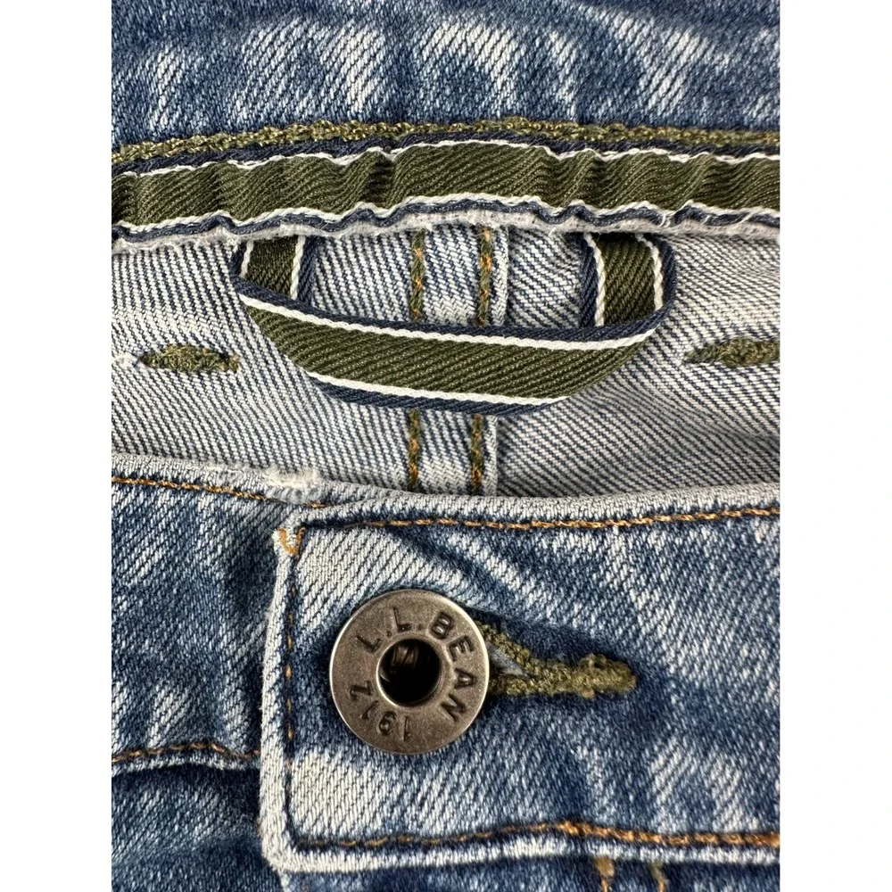 Vintage L.L. Bean Jeans Men's 40x29 Standard Fit‎ Denim Casual Cotton Pants Blue